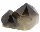 Double Smoky Quartz Crystal Points- Brazil #48339-1